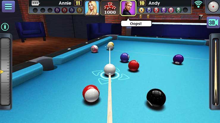 Pool Break 3D Billiard Snooker Carrom