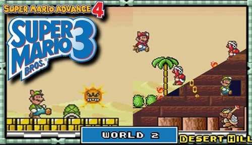 Super Mario Advance 4 Super Mario Bros 3