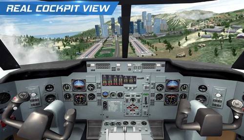 Airplane Flight Pilot Simulator