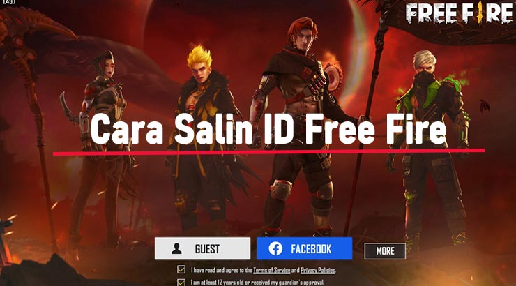 Cara Salin ID Free Fire