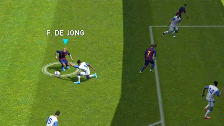 Cara Melakukan Fake Shot di PES Mobile 2020