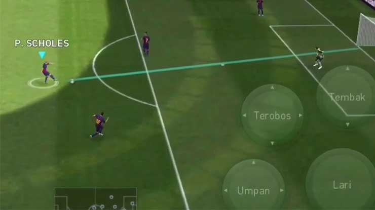 Cara Menghasilkan Tendangan Knuckle di PES Mobile 2020