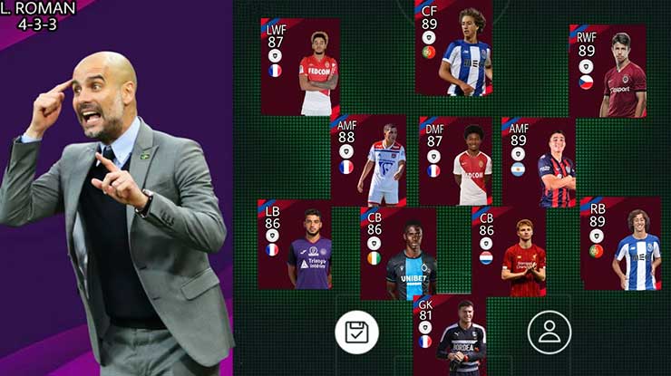 Perbedaan Pelatih dan Manager di PES 2020 Mobile