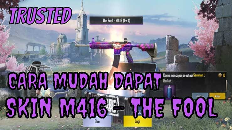 Begini Cara Mendapatkan Skin M416 The Fool Joker PUBG Mobile 99 Berhasil