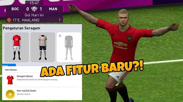 Begini Cara Mengganti Seragam PES Mobile 2020 Gratis Terlengkap