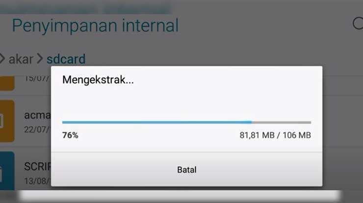 Ekstrak File