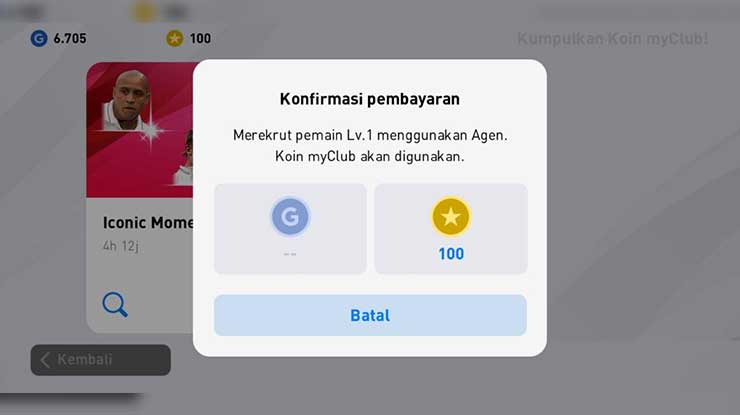 Harga Penyerang Terbaik di eFootball PES 2020