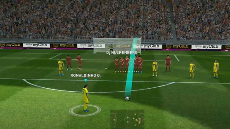 Top Spin Free Kick