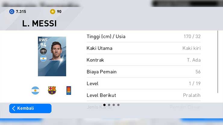 Trik Rolling Messi