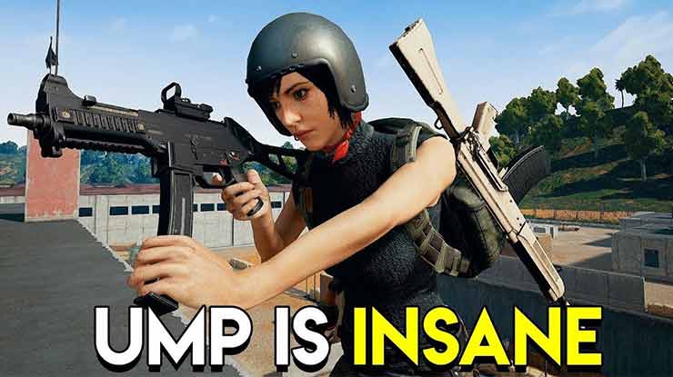 Tips Menggunakan Senjata UMP45 di PUBG Mobile