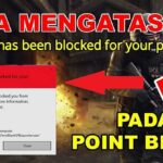 Cara Mengatasi Thiss app has been blocked Point Blank di PC Laptop