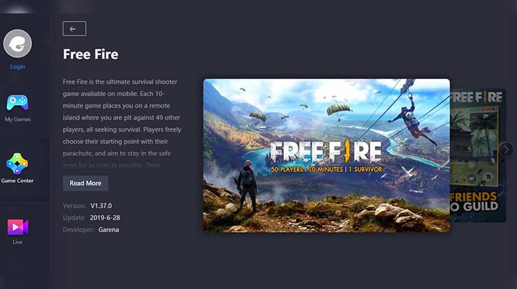 Cara Update Free Fire di Tencent Gaming Buddy