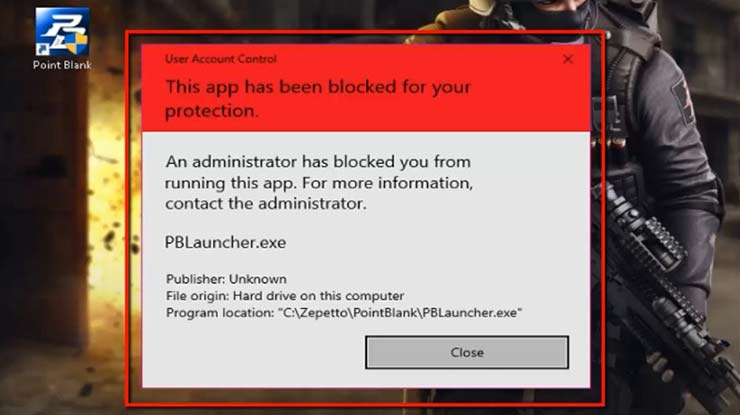 Penyebab Aplikasi Point Blank Tidak Bisa Dibuka