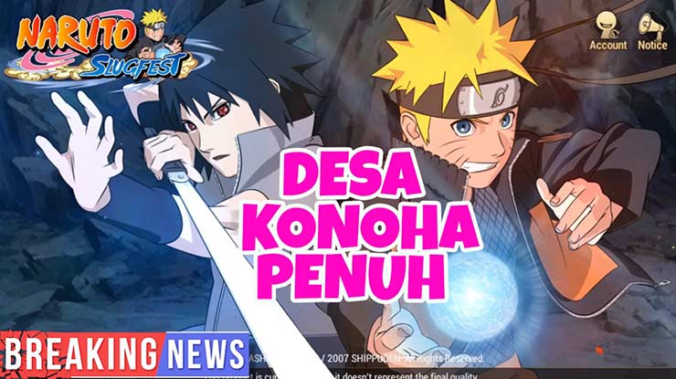 Penyebab Naruto Slugfest Tidak Bisa Login