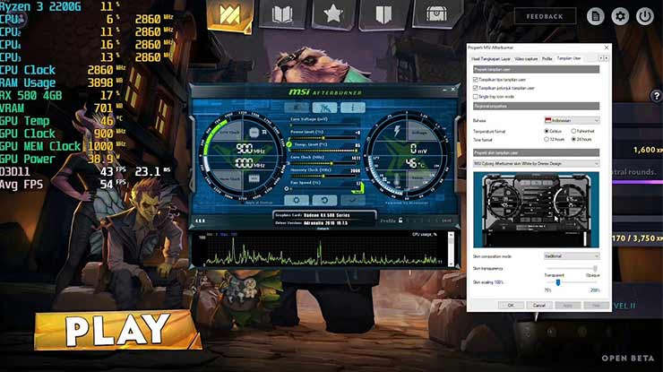 Cara Menggunakan MSI Afterburner Paling Lengkap di PC Laptop