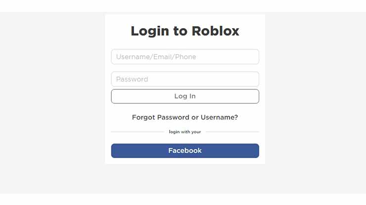 Login Rublox