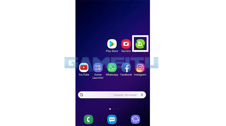 Buka Aplikasi ZArchiver