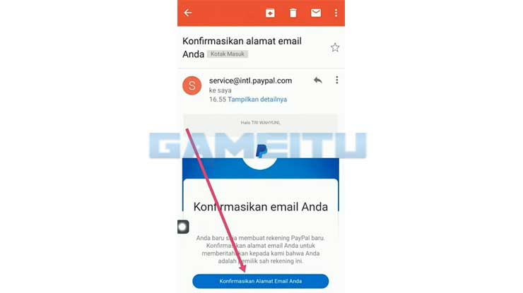 Konfirmasi Email