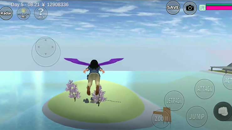 Pulau Misterius Sakura School Simulator