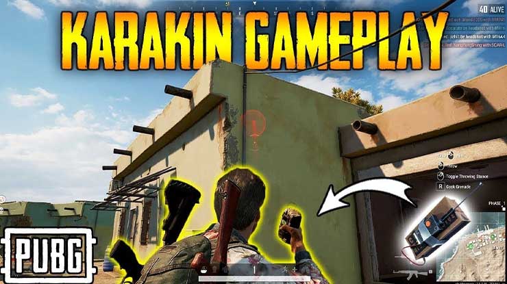 Sticky bomb di MAP Karakin PUBG Mobile