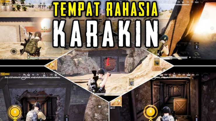 Tempat Rahasia di MAP Karakin PUBG Mobile