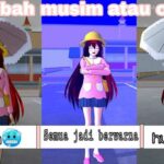 Cara Merurbah Cuaca di Sakura School Simulator Gampang Banget