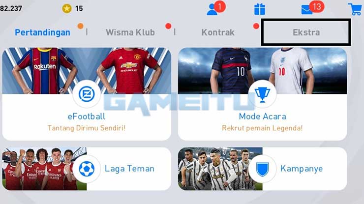 Buka Aplikasi PES 2021 Mobile