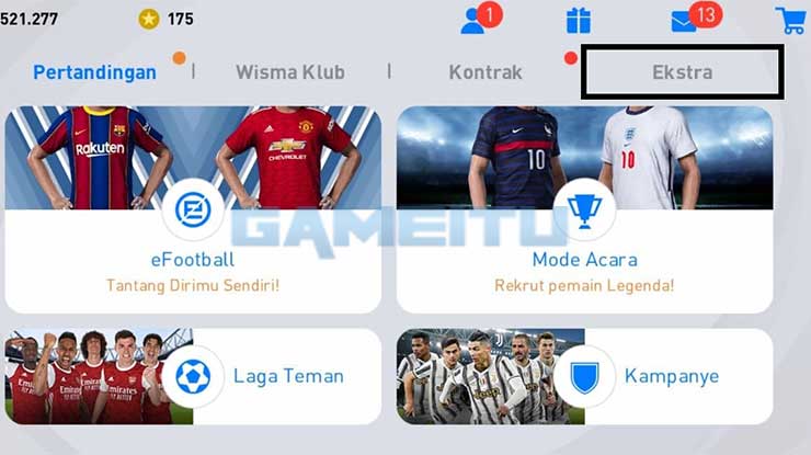 Buka Tab Ekstra 1