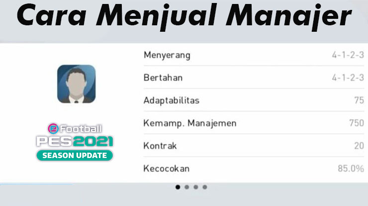 Cara Menjual Manajer PES 2021 Mobile