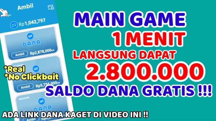 Game Penghasil Saldo DANA Tercepat Terpercaya