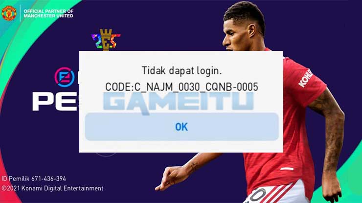 PES 2021 Mobile Tidak Bisa Dibuka