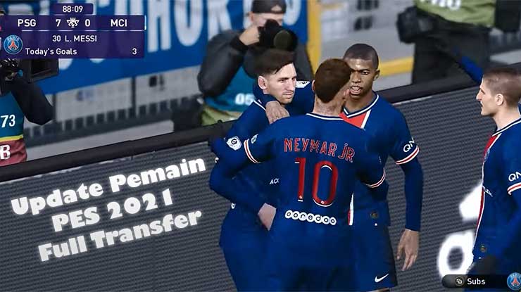 Cara Update Pemain PES 2021 PS4