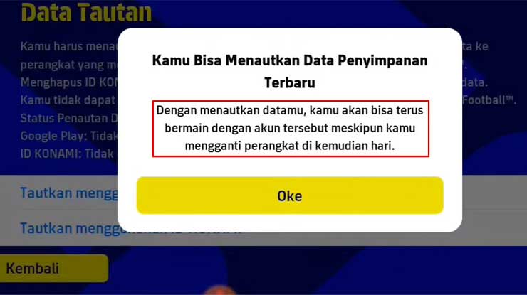 Manfaat Menghubungkan Akun PES Dengan ID Konami