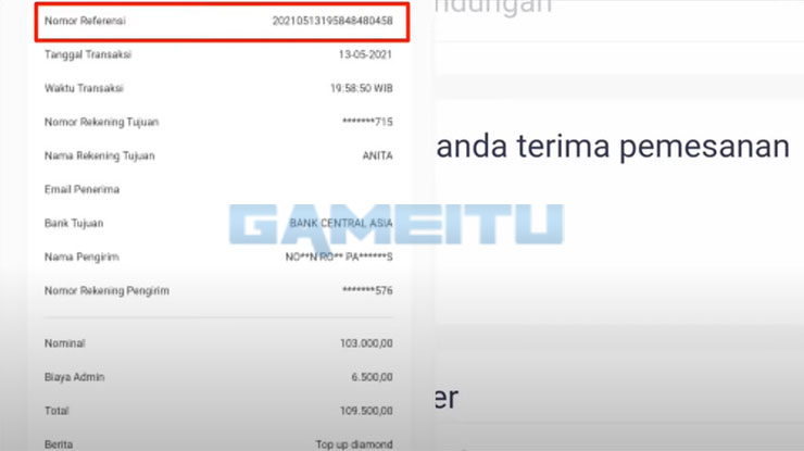 Unggah Foto Bukti Transaksi