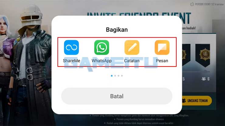 Bagikan Link Undangan