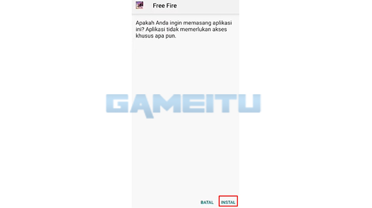 Install MOD APK Free Fire