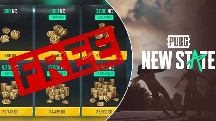 Cara Mendapatkan NC Gratis di PUBG New State 100 Aman