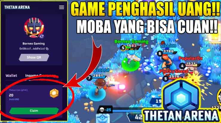 Cara Menghasilkan Uang di Thetan Arena Tanpa Modal