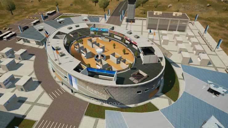 Lokasi Looting Exhibit Hall