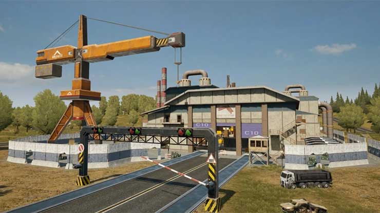 Lokasi Looting Factory PUBG New State