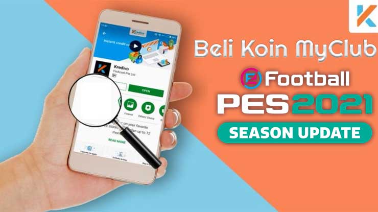 Cara Beli Koin PES Mobile Pakai Kredivo Bayar Bulan Depan