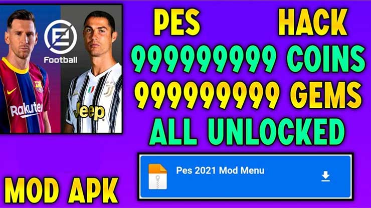 Cara Install PES Mobile MOD APK Unlimited Koin MyClub GP