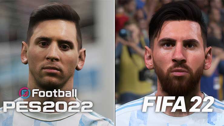 PES Mobile vs FIFA Mobile