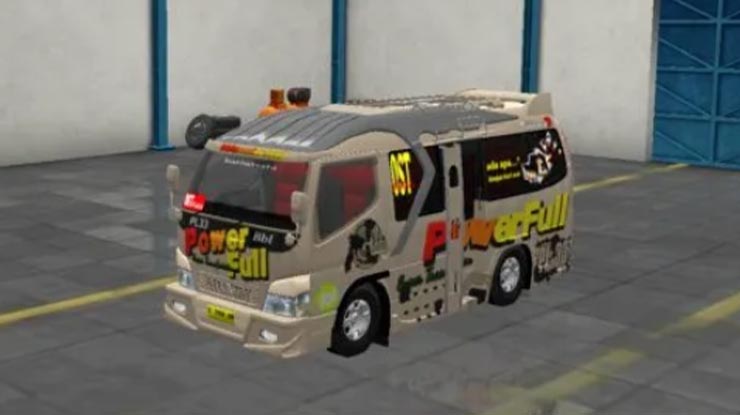 12. Download Mod Bussid Mitsubishi ELF Kecil