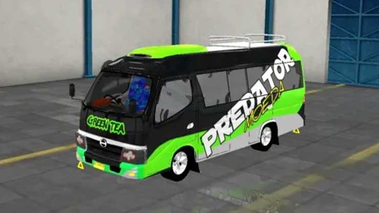 5. Mod Bussid ELF Predator Full Anim