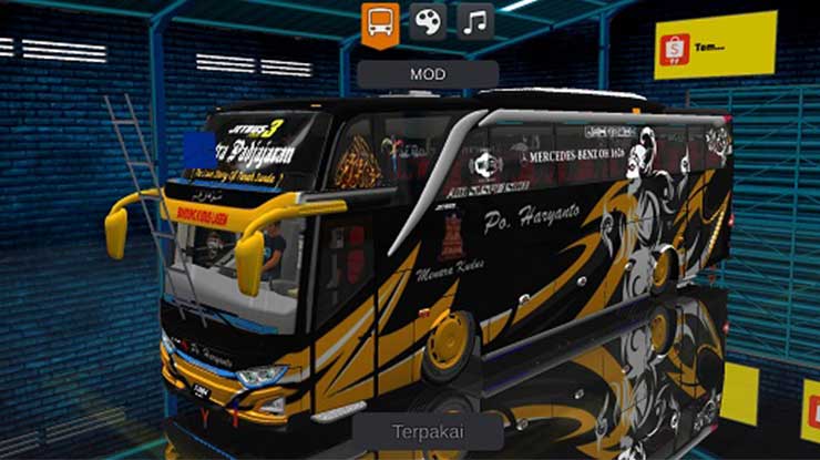 Bus JB3 Super Detail Full Strobo