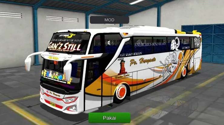 Bus JB3HDD Po. Haryanto Ganz Still Air Suspension