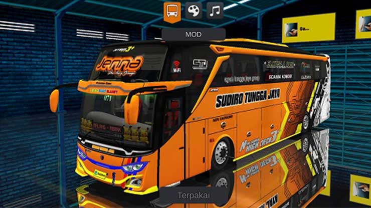 Bus JB3 Scania Jernih