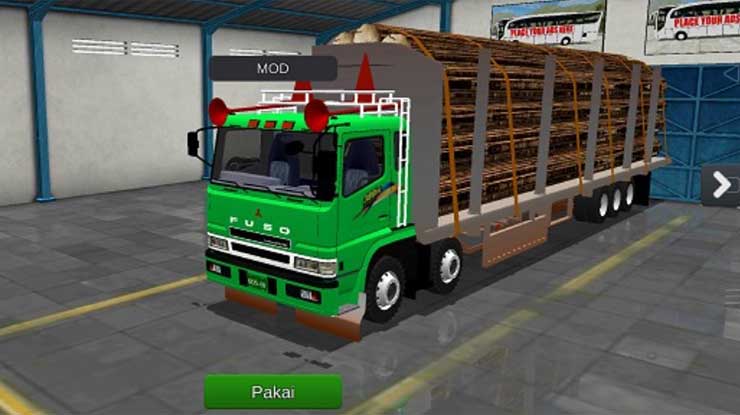 Fuso Muatan Kayu Full Anim Terbaru