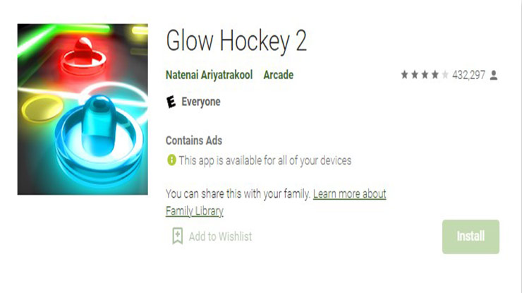 Glow Hockey 2